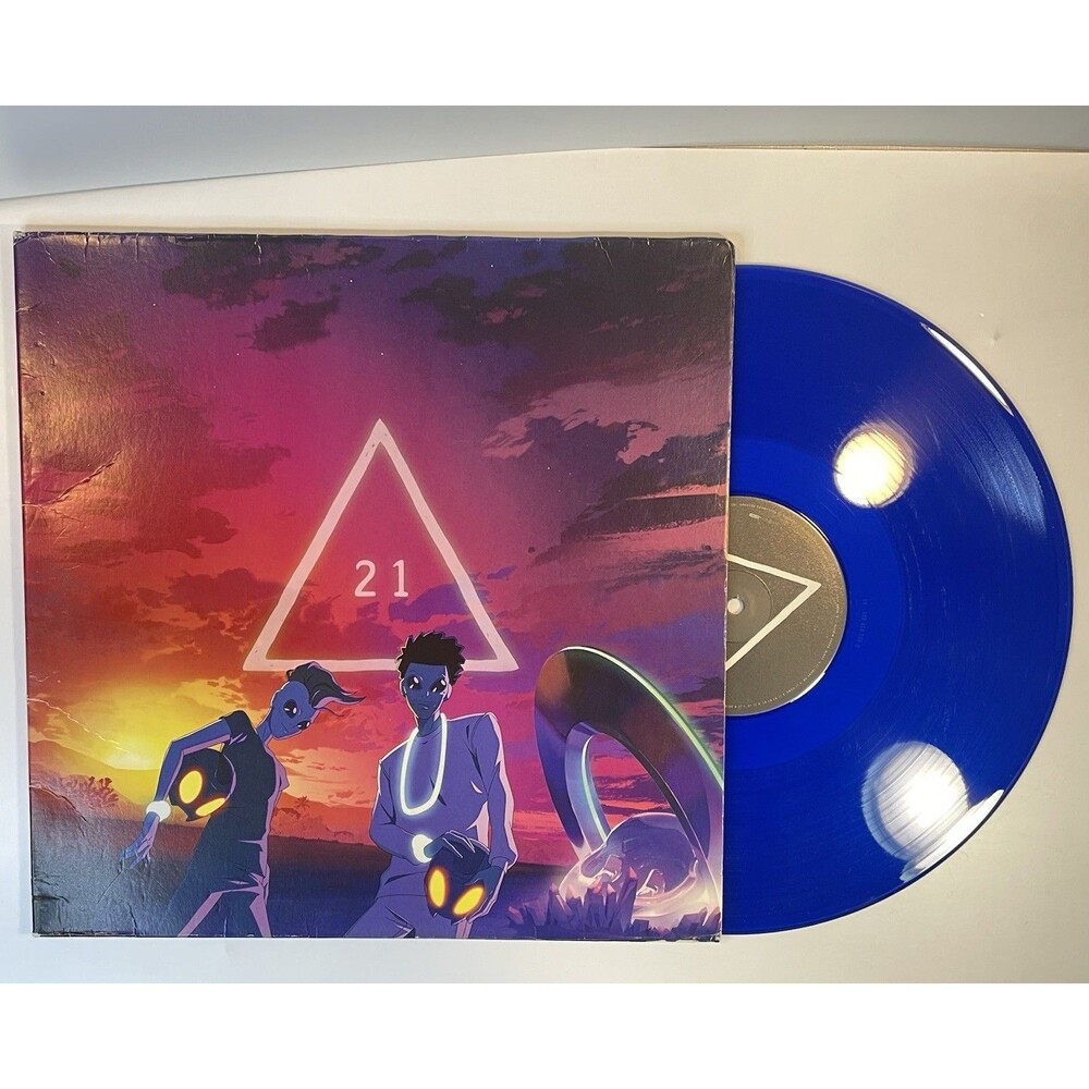 AREA 21 GREATEST HITS RECORD LP COSMIC BLUE VINYL 2021 ROCK HOLLYWOOD RECORDS